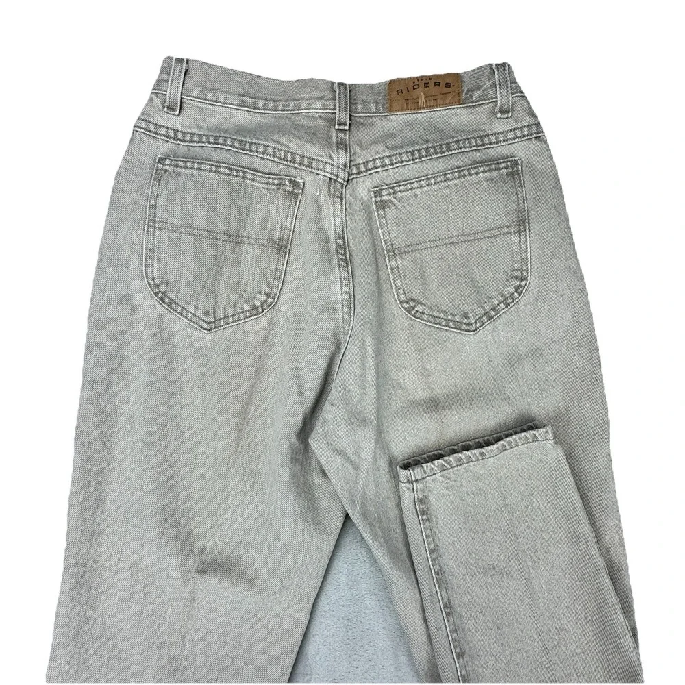 VTG‎ Riders by Lee USA Made Jeans Gray Tapered Men's 30x29 High Rise 90s Dad
